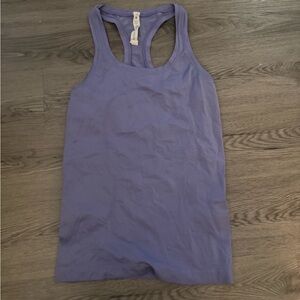Purple Lululemon Swiftly Tech Racerback Tank Top